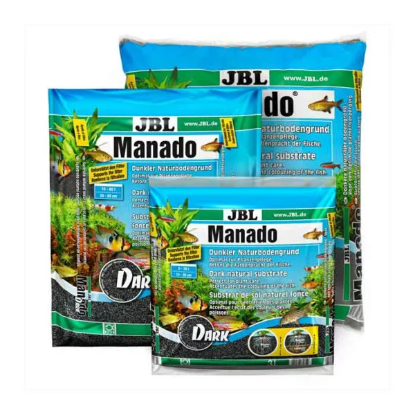 Pesak i šljunak za akvarijum: JBL Manado Dark granule