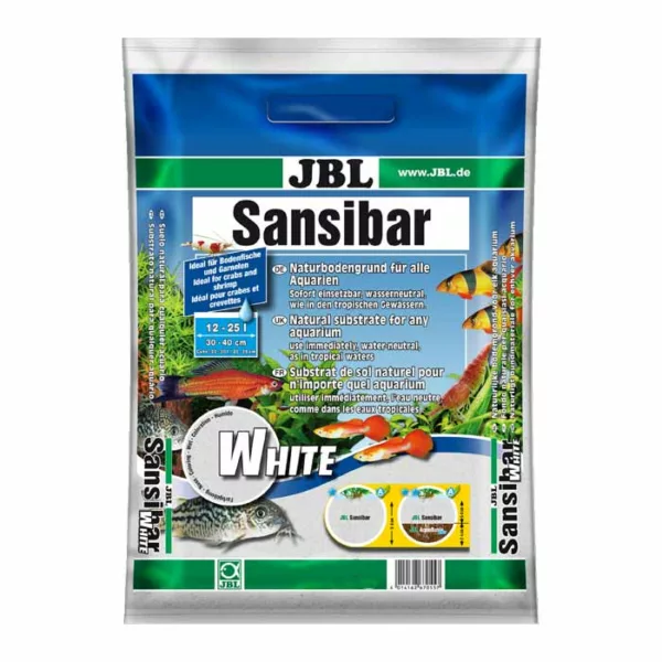 Pesak i šljunak za akvarijum: JBL Sansibar WHITE